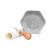  The Grate Plate Handmade Ceramic Grater - Grey